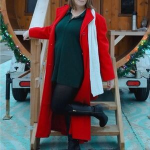 Vintage Alfred Sung Wool Sweater Dress